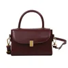 Borsette Borsa a tracolla a tracolla autunno e inverno da donna Versatile semplice messenger texture quadrata