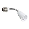 Supports de lampe 2pcs E27 pour allumer l'adaptateur d'extension flexible convertisseur douille à vis