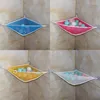 Storage Bags Bath Toy Mesh Corner Bag Baby Shower Kids Toys Bathroom Organizer Accessories Suction Cups Net Plastic Drain Hanging