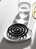 Lampade profumate Decorazioni per la casa e il soggiorno nordici Luce di lusso Cemento Mosquito Coil Stand Bruciatore di incenso in cemento Porta bastoncini Regalo di nozze