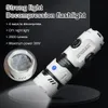 Misceláneas del hogar New rong Light Linterna Manker Time Scroll 3 EDC Spinner Play con descompresión Linterna exterior Luces de emergencia