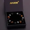 Pulseira com miçangas e pedra olho de tigre, pulseiras de proteção tripla para homens e mulheres, 10 mm, corda trançada, pulseiras para ioga, joias