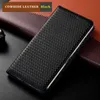 Cell Phone Cases For Samsung Galaxy S7 S8 S9 S10 S20 S21 FE Plus Ultra Business Genuine Leather Case for Note 8 9 10 20 Flip Cover W221014