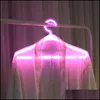 Hängare rack kreativa ledkläder hängare neonljus hängare ins lampförslag romantisk bröllopsklänning dekorativ kläder-rack 116 p2 dhhre