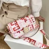 summer printing hand-held womens red canvas Handbag 70% Off Store wholesale