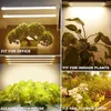 Grow Lights ABHG Light Strip Full Spectrum LED For Indoor Plants With Auto On/Off Timer Seedlings Hydroponics