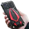 Cell Phone Cases Luphie Armor For iphone 14 Pro Max Metal Case 14 Plus 13 12 Military Shockproof Rubber Full Rugged Cover Fundas W5089723