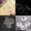 Jewelry Pouches Bags Jewelry Pouches Acrylic Display Necklace Bracelet Stand Rack Case Round Table Holder Drop Delivery 2022 Packagin Dhyay