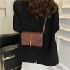 Borse Borsa casual in filo ricamato messenger femminile versione semplice stile popolare monospalla quadratino