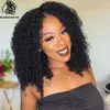 Curly Short Bob Wigs Human Hair V Part Wig Glueless Upgrade U For Black Women Water Wave Brazilian