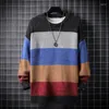 Maglioni da uomo 2022 Maglione da uomo Harajuku Pullover lavorato a maglia Hip Hop Streetwear Cartone animato Orso O-Collo Oversize Coppia casual Uomo