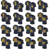 NCAA College Michigan Woerines Football 41 Isaiah Gash Jersey 14 Roman Wilson 6 Cornelius Johnson 25 Junior Colson 23 CJ Stokes 7 Donovan Edwards pour les fans de sport