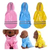 Hondenkleding Spring Zomeroutfit Regenjas Reflecterende PU Puppy Pet Rain Coat Hapleed Waterproof Jacket Kleding voor honden Chihuahua