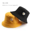 Ball Caps Summer Fashion Men Women Little Daisy Cotton Double-sided Bucket Hat Bob Sunscreen Sun Cap Hio Hop Fisherman Panama