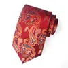 Krawatten aus Jacquard mit floralen Streifen, Business-Anzugskrawatten, Herrenkrawatten für Herren, von Will und Sandy