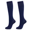 Sports Socks Compression Stockings Elastic Nylon Leg Pain Relief Knee High Support Varicose