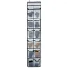 Storage Boxes Home Hanging Mesh Organiser Rack Behind Doors Shoes Household Wall Bag Room Slippers Accessories