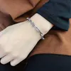 Pulseras con dijes Cadena de eslabones Moda Diseño único Pulsera Exquisita Joyería invisible para mujeres Hombres Amor Tamaño ajustable 271I