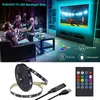 TV Arka Işığı Müzik Senkronizasyonu USB Powered RGB LED Strip Light 15 - 80 inç Ayna PC için