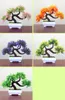 Fleurs décoratives 5 Sytle Plantes Artificielles Bonsaï Arbre Pot Faux Plante En Pot Ornements Pour La Maison Salon Table El Jardin Décor