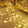 Strings 10m 100LED Fairy Lights String Outdoor Indoor Waterproof Xmas Tree Wall Lamp Garland Christmas Decoration