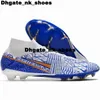 Buty piłkarskie korki do piłki nożnej Rozmiar 12 Zoom Mercurial Superfly 9 elite FG US12 EUR 46 Buty piłkarskie Sneakers Women Football Buty Botas de Futbol US 12 Fly Knit 360