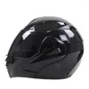 Casques de moto électriques Four Seasons Full Half Double Lens Revealed Male Antifog