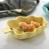 Dinnerware Sets Ceramic Household Cute Creative Tree Bowl Korean Fruit Salad Snack Dessert Breakfast