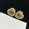 Studkvinnor Designers Pearl Earring Luxury Jewelry Love Ear Womens Fashion Brand Designer Hoops S Gold Hoop Earrings 2022