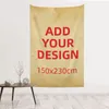 Bagetu Custom Tapestry Personlig bakgrund 59x90.5 In/150x230cm Design Tapelstestries Anpassad vägghängande dekor