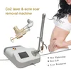 Fraktionerad CO2 -lasermaskin för hembehandling W 7 Joint ARM 360 graders Blent Scanner Skin Stretch Marks MOOLE WART Borttagning