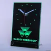 Relógios de parede TNC0177 Massey Ferguson Tractor Table Desk 3D LED Clock