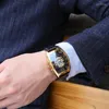 Montre-bracelets 2022 Montres masculines M￩langes M￩canique pour hommes Luxury Automatique Forme de tonnes Design en cuir STRAP MENS RELOJ HOMBRE