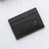حامل بطاقة المحافظ الرئيسية حقيبة مفتاح مصممين مصممين Singe فرنس