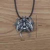 Chaînes 12pcs tête de mort crâne papillon pendentif collier