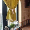 Curtain Small American Style Half Tassel Short Door Decorative Cabinet Window