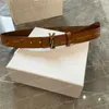 Cinture in vera pelle per donna Moda uomo Designer Fibbia con lettera grande Cintura di lusso da donna Cintura Ceintures Grtel 2.8 Larghezza