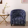 Krzesło obejmują kwiecistą elastyczną 3D Mandala Sofa Slipcover Stretch for Living Room Couch Couch Couch Home Pojedynczy osobę