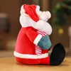 Pillow 45cm/65cm Stuffed Plush Santa Clause Doll Super Soft Cuddle Christmas Children Gifts Family Living Room Sofa Decoration