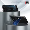 Obudowy na iPhone 14 Pro Max Odporny na szokowanie PU skórzane gniazda karty kredytowej Uchwyt Okład Portfera dla iPhone13 12 11 XS XR x 8 7 6 Plus