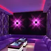Vägglampor Creative LED Light 3W AC85-265V Butterfly Modern Light Fixture Luminous Lighting Sconce Indoor Decoration