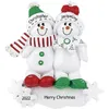 2022 Kerstmis hanger Snowman Alloy Ornament Creative Family Travel Group Ornamenten Kerstboomdecoratie Hangen