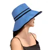 Cappelli larghi da donna Summer Casual Big Cotton Cappello Cotton Floppy Beach Sun Capo pieghevole
