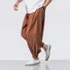 Pantalones de hombre Hip Hop Hombres con estilo Haren Vintage Jogging Hombre Otoño Pantalones casuales sueltos Pantalones de chándal para hombre Ropa