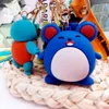 Keychains New creative cartoon animal series key chain doll car schoolbag pendant small gift