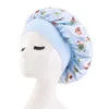 Bonnets de douche résistants à l'huile pour femmes Bonnet de cheveux de bain élastique réutilisable Protection de l'environnement Bonnets de bain Double couches Chapeau 1223263