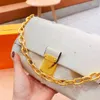 Womens de alta qualidade designers de luxo bolsa bolsa bolsa de couro genuíno em couro com relevo bolsa de bolsa de bolsa de bolsa de corrente para mulheres bolsas de ombro mensageiro para mulheres