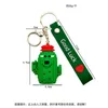 Keychains Creative gift cartoon Mengxin fruit key car pendant backpack couple ground push