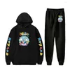 Heren Hoodies The Cuphead Show Anime Two -Piece Set Women Heren Unisex Sweatpants Harajuku Streetwear 2022 Amerikaanse cartoonkleding