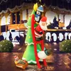 Christmas Decorations 230cm Inflatable Tree With Gift Box Decoration For Yard Garden Green Xmas Party Inflated Decor Out Door Led Light